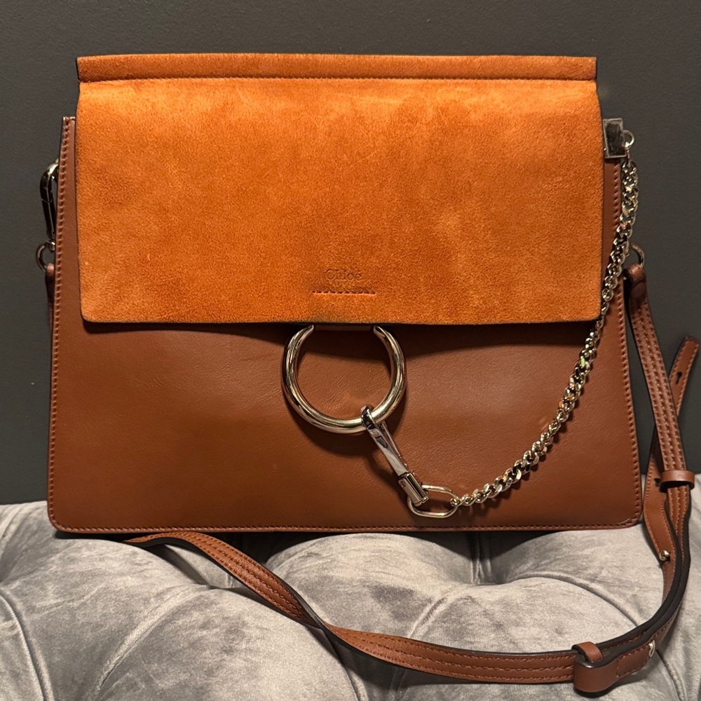 Chloe’ Medium Faye Leather Bag